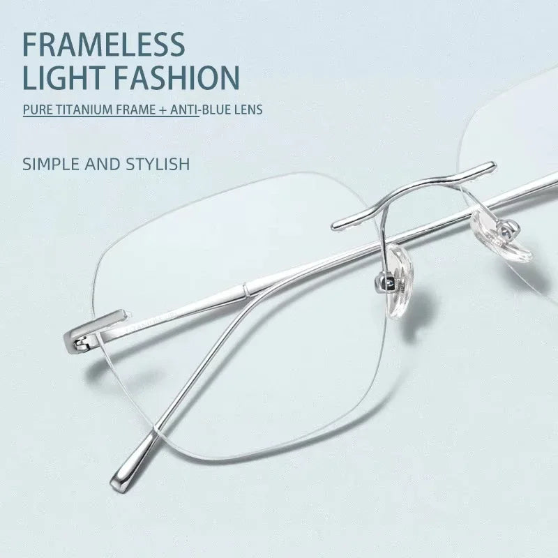 KJDCHD Prescription Glasses Sunglasses Man Optical Lenses With Recipe Woman's Eyeglasses Blue Light Glases Men's Eyeglass Frames